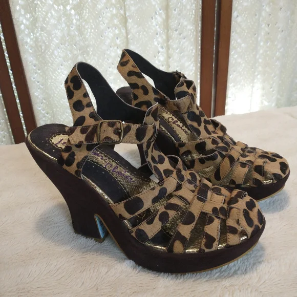Irregular Choice Mumba Platforms Sz 10 - Picture 1 of 10
